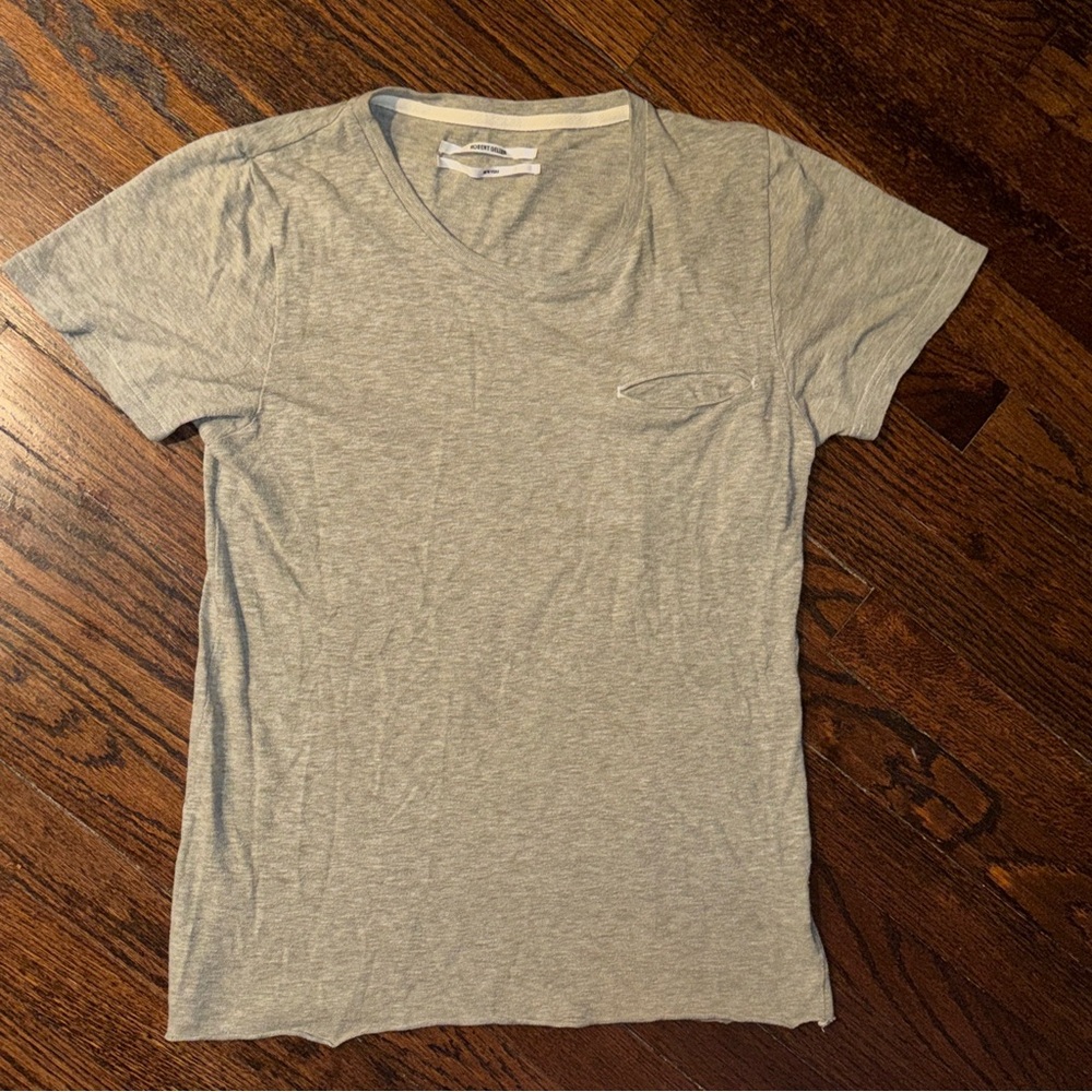 ROBERT GELLER New York Men's Grey Round Neck T-Shirt Size 44 (S)